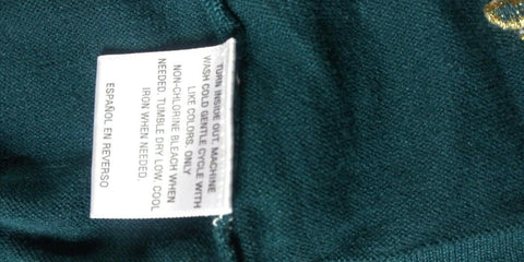 Charter Club Women Long Sleeve Green Embroidery Button Front Cardigan Sweater XL