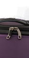 $300 Elite Luggage Helsinki 24" Hard Luggage Spinner Wheels Suitcase Purple