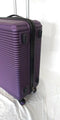$300 Elite Luggage Helsinki 24" Hard Luggage Spinner Wheels Suitcase Purple