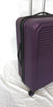 $300 Elite Luggage Helsinki 24" Hard Luggage Spinner Wheels Suitcase Purple