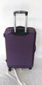$300 Elite Luggage Helsinki 24" Hard Luggage Spinner Wheels Suitcase Purple
