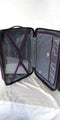 $300 Elite Luggage Helsinki 24" Hard Luggage Spinner Wheels Suitcase Purple