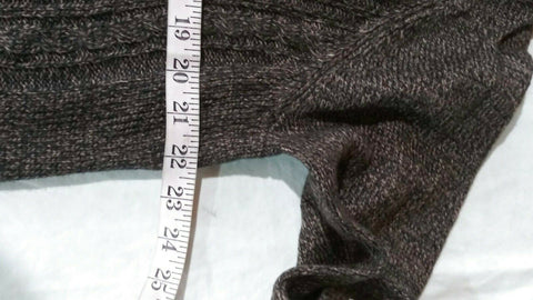 Karen Scott Women Cardigan Sweater Long-Sleeve Brown Cable Knit Acrylic Plus 1X