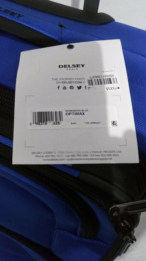 $300 Delsey Opti-Max 25" Expandable Spinner Upright Suitcase Luggage Medium