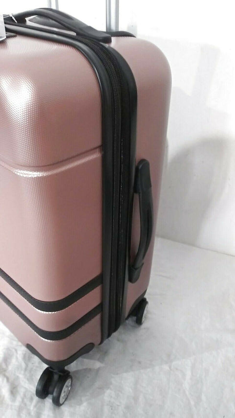 $300 New London Fog Southbury II 21" Hard Carry On Expandable Luggage Suitcase