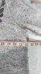 Style&Co. Women Long Sleeve Crew-Neck Gray Embellish Floral Sweater Top Plus 16W - evorr.com