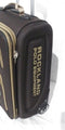 $260 New Rockland Varsity Polo 22" Carry On Luggage Rolling Wheel Suitcase Brown