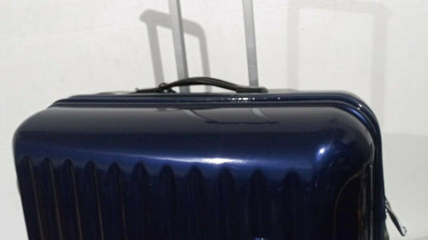 $499 New BRIC'S Riccione 32" Hard Spinner Luggage Suitcase Blue Lightweight