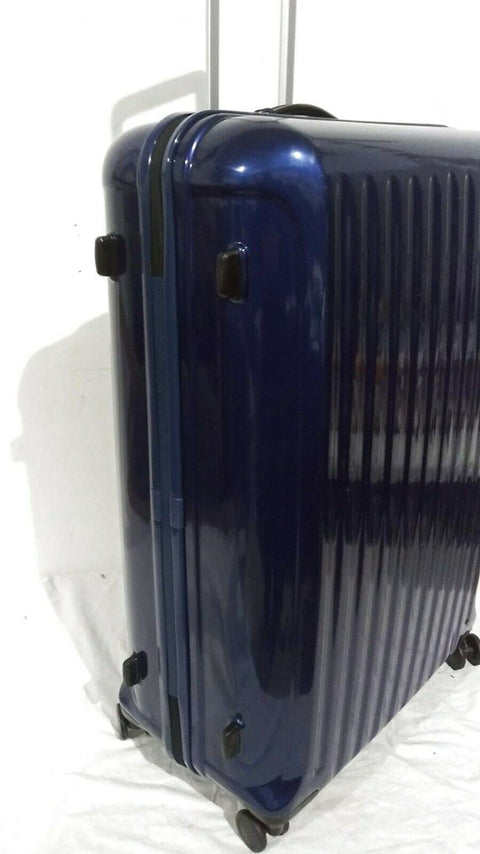 $499 New BRIC'S Riccione 32" Hard Spinner Luggage Suitcase Blue Lightweight