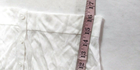 Ralph Lauren Women's 3/4 Sleeve Button-Front Viscose Nylon Cardigan Shrug Top M