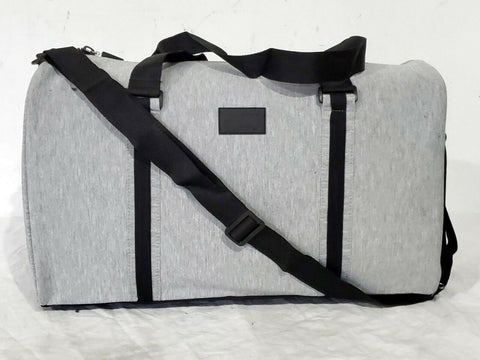 $180 New PUMA 20" Carry On Duffle Bag Gray Softcase Travel Bag