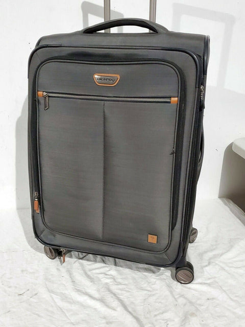 $340 New Ricardo Cabrillo 25" Soft Spinner Wheels Suitcase Luggage Gray