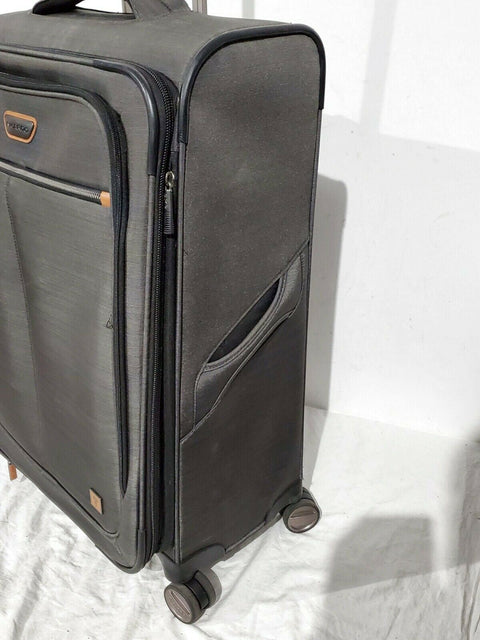 $340 New Ricardo Cabrillo 25" Soft Spinner Wheels Suitcase Luggage Gray
