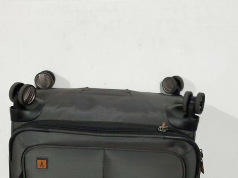 $340 New Ricardo Cabrillo 25" Soft Spinner Wheels Suitcase Luggage Gray