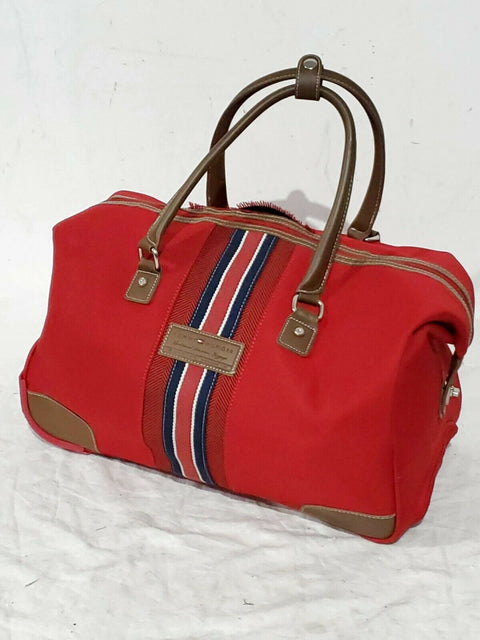 $200 Tommy Hilfiger Freeport Rolling City Duffel Bag 20" Carry-On Luggage