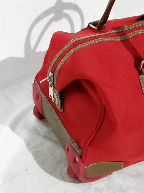 $200 Tommy Hilfiger Freeport Rolling City Duffel Bag 20" Carry-On Luggage