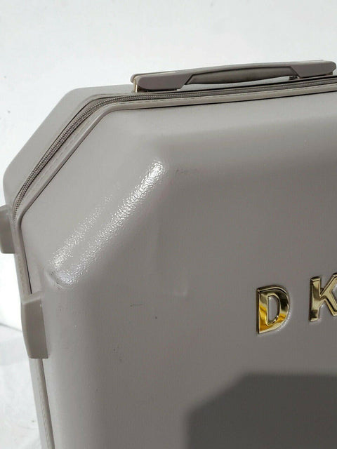$350 DKNY Allure 28" Hard Case Spinner Wheels Large Suitcase Luggage Gray