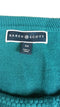 Karen Scott Women Long Sleeve Teal Blue Pearl Button Cardigan Sweater Plus 2X