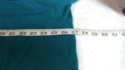 Karen Scott Women Long Sleeve Teal Blue Pearl Button Cardigan Sweater Plus 2X
