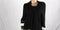 Style&Co. Women Long-Sleeve Button Sweater Stitch Color Block Black WHT Plus 3x - evorr.com