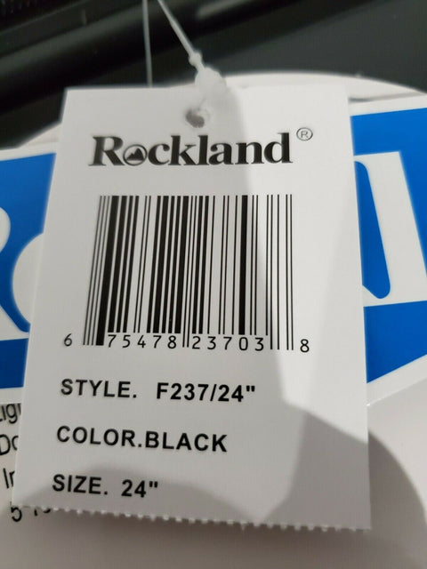 $340 New Rockland Horizon 24" Hard Case Luggage Suitcase Black Spinner