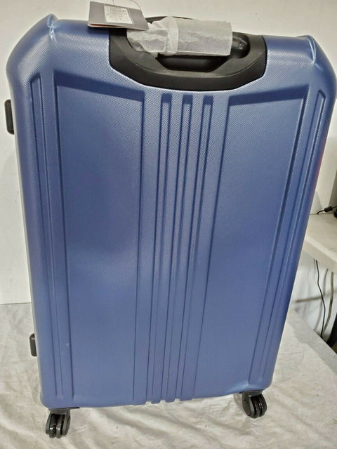 $400 NEW Elite Luggage Capitola 29" Hard Luggage Spinner Wheel Suitcase Blue