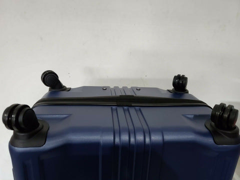 $400 NEW Elite Luggage Capitola 29" Hard Luggage Spinner Wheel Suitcase Blue