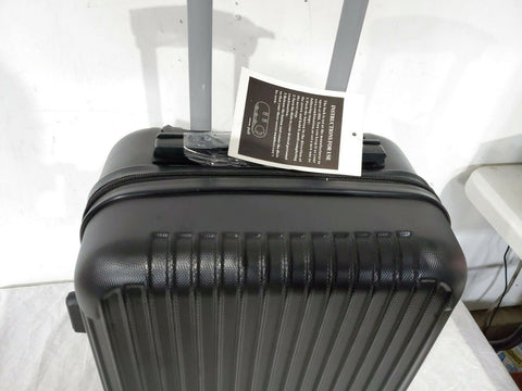 $290 New Elite Verdugo 22" Hard Case Luggage Spinner Suitcase Carry on Black