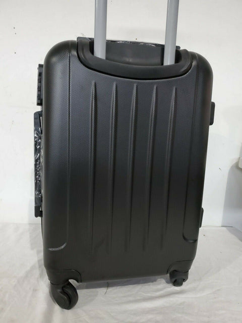 $290 New Elite Verdugo 22" Hard Case Luggage Spinner Suitcase Carry on Black