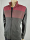 $75 Alfani Men's Colorblocked Red Gray Full-Zip Sweater Jacket Long-Sleeve Top L