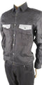 Alfani Men's Dress Shirt Black Pocket Button Down Long-Sleeve Regular-Fit Small