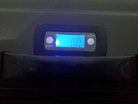 $480 DUKAP Intely Smart Hardside Luggage 31" Integrated Weight Scale Suitcase