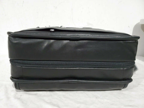 $725 Tumi Alpha 3 Expandable Organizer Leather Laptop Bag Briefcase Buisnesscase