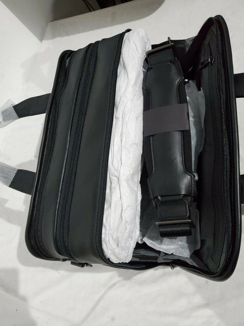 $595 Tumi Alpha 3 Organizer Genuine Leather Laptop Bag Briefcase Buisness case - evorr.com