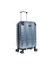 $280 New Kenneth Cole Reaction 42nd Street Luggage Hard Carry On Light Blue 20"