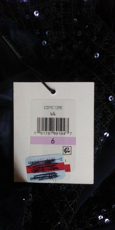 Calvin Klein Womens Sleeveless Embellished Scoop-Neck Tunic Navy Blue Dress 4