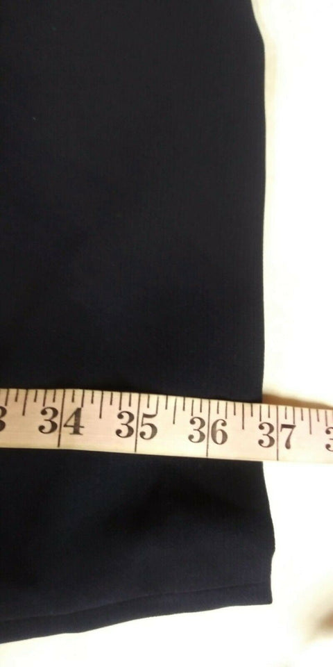 Calvin Klein Womens Sleeveless Embellished Scoop-Neck Tunic Navy Blue Dress 4