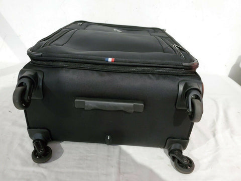 $300 Delsey Opti-Max 25" Expandable Spinner Suitcase Luggage Upright Softcase