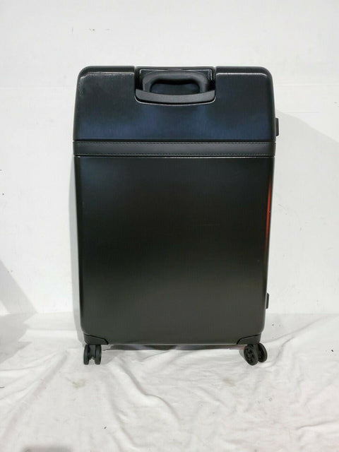 $424 Calvin Klein Clarkson Square 28" Check-In Spinner Black Luggage Suitcase