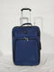 $120 Skyway Epic 21" Softside Carry-On Expandable Rolling Wheel Suitcase Blue - evorr.com