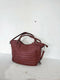 $104 New Urban Originals Iconic Vegan Leather Tote Red Maroon Shoulder Handbag - evorr.com