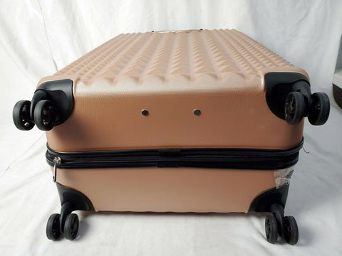 $400 New Steve Madden B-2 Armor Hard Large 28" Luggage Suitcase Pink Upright