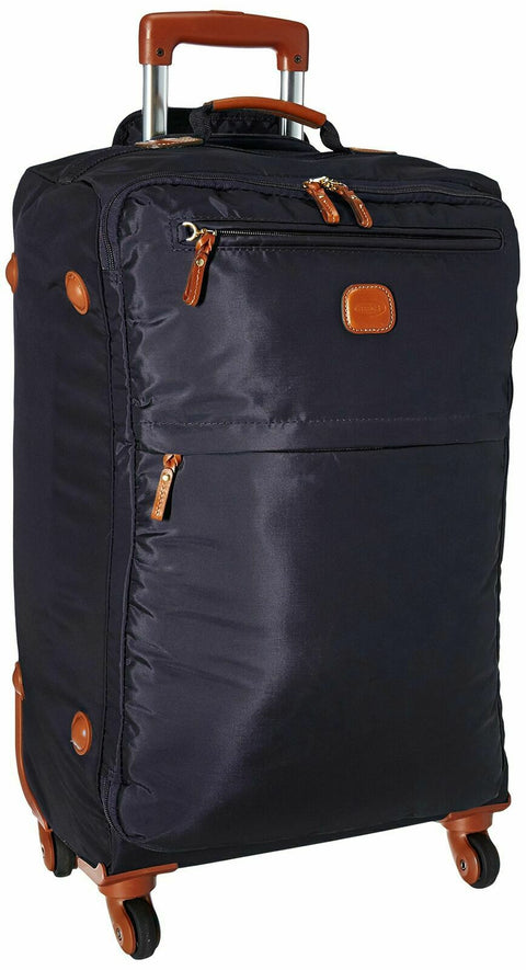 New Brics X-Travel 25" Spinner Medium Luggage Suitcase Soft Blue Travel Bag