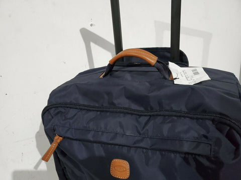 New Brics X-Travel 25" Spinner Medium Luggage Suitcase Soft Blue Travel Bag
