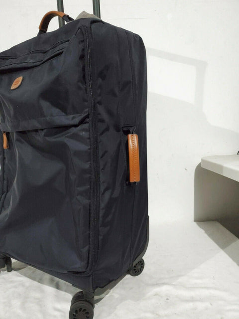 New Brics X-Travel 25" Spinner Medium Luggage Suitcase Soft Blue Travel Bag