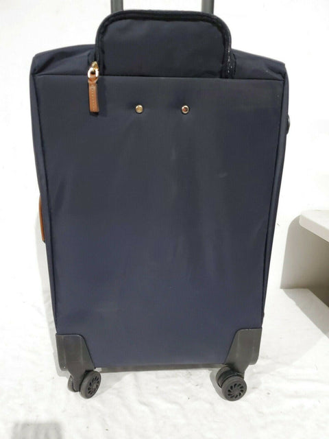 New Brics X-Travel 25" Spinner Medium Luggage Suitcase Soft Blue Travel Bag