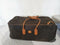 $850 Bric's Life 28" Rolling Duffle Travel Bag Brown Check-In Size Large