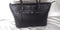 INC International Concepts Women Cissy Quilted Tote Shoulder Hang Bag Black - evorr.com
