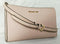 Michael Kors Women's Jet Set Large Saffiano Leather Crossbody Bag Blossom Pink