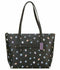Coach 76383 Women's TAYLOR Vintage Rose Print Tote Black Multi Logo Bag NEW $195